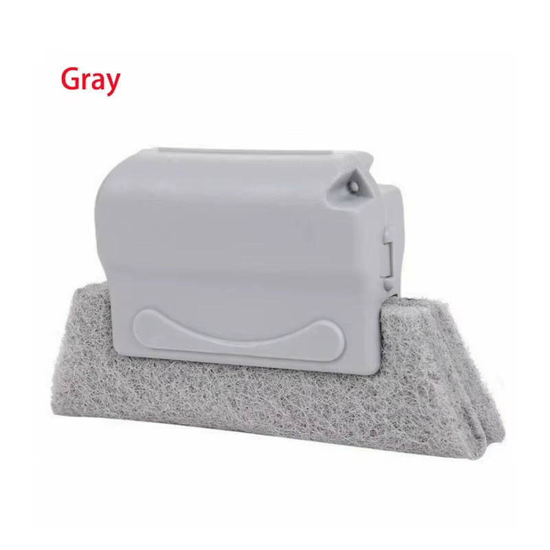 Window Track Cleaner Window Groove Cleaning Brush Tools Set for Door Groove Sliding Door Track Crevice Household Clean Tool