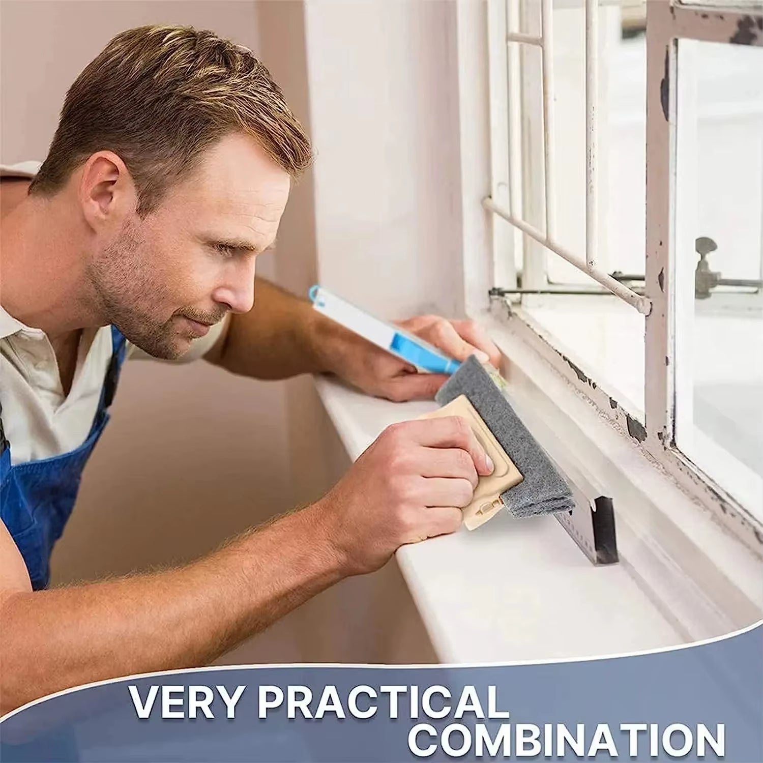 Window Track Cleaner Window Groove Cleaning Brush Tools Set for Door Groove Sliding Door Track Crevice Household Clean Tool