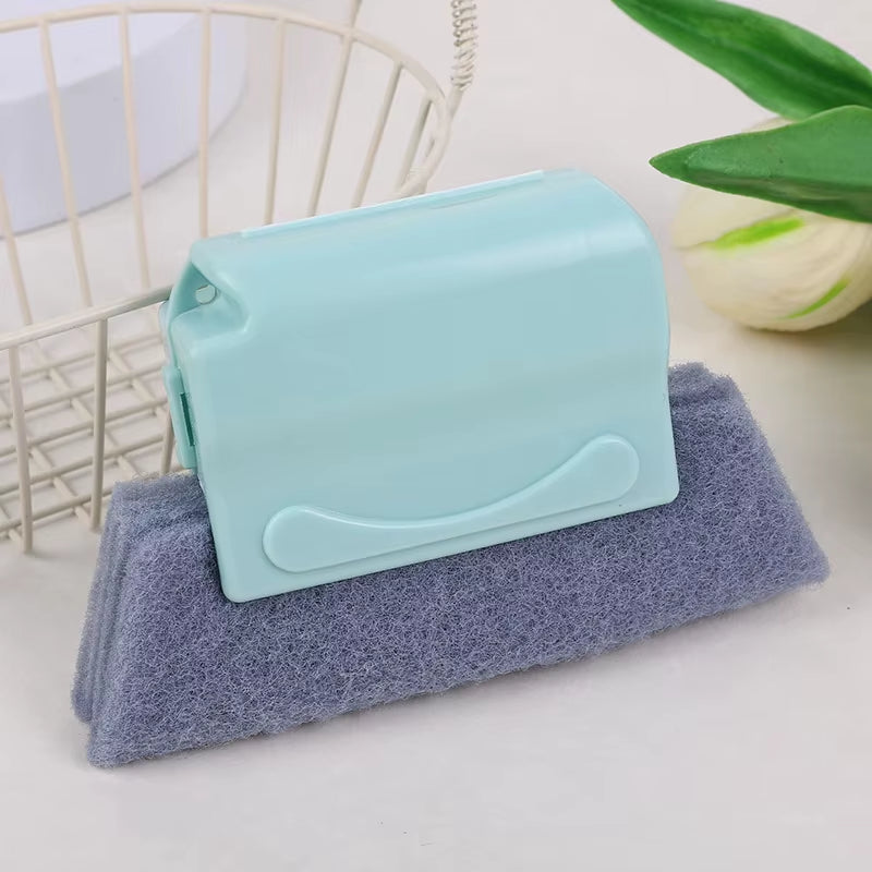 Window Track Cleaner Window Groove Cleaning Brush Tools Set for Door Groove Sliding Door Track Crevice Household Clean Tool